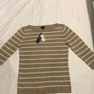 *NEW* talbots striped sweater